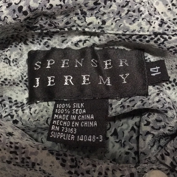 Vintage Spenser Jeremy Silk Blouse - Picture 3 of 3